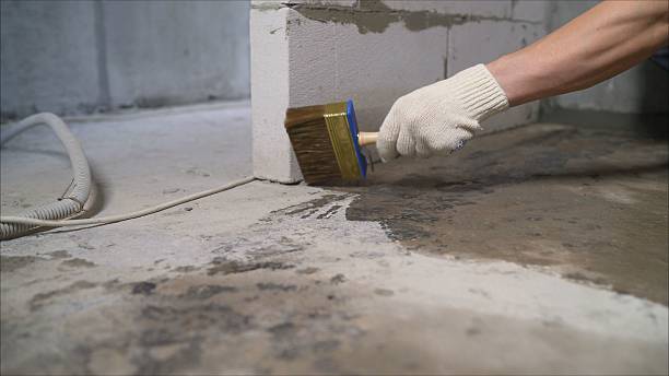 SJ Waterproofing Pros Waterproofing coverage map for Yellow Springs, OH and surrounding area